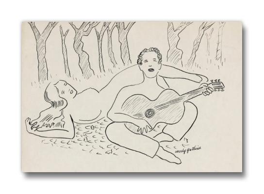 I'm But Songs artwork - 2" x 3" magnet