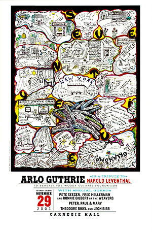 2003 Tribute To Harold Leventhal Poster
