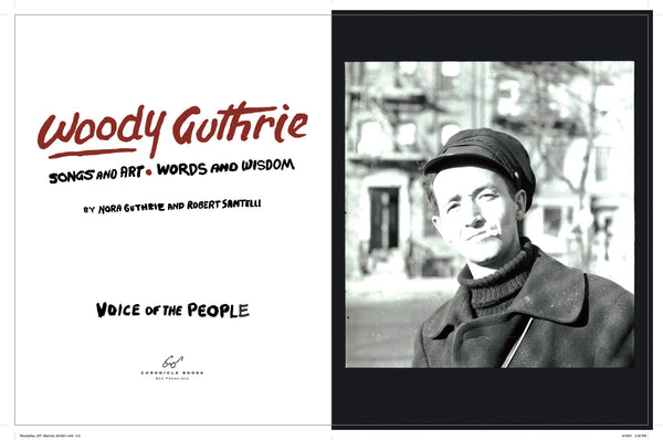 Woody Guthrie: Songs and Art • Words and Wisdom (Autographed by Nora Guthrie)