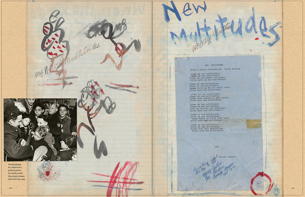 Woody Guthrie: Songs and Art • Words and Wisdom (Autographed by Nora Guthrie)