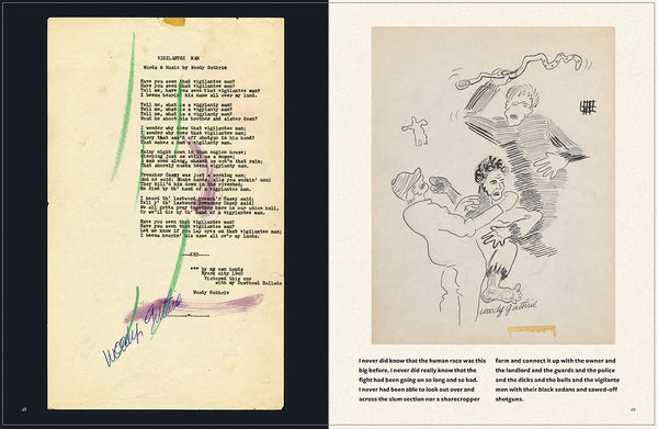Woody Guthrie: Songs and Art • Words and Wisdom (Autographed by Nora Guthrie)