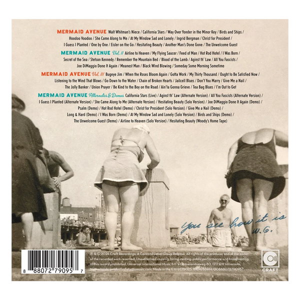 Mermaid Avenue: The Complete Sessions (2026 Reissue) 4-CD Box Set - Pre-Order