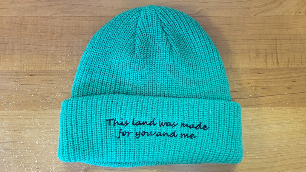 "This Land Was Made For You And Me" Hat